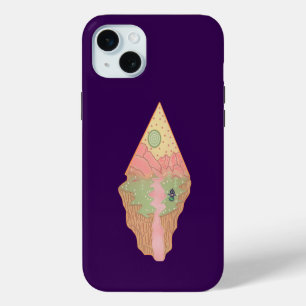 Thuisplaneet van het Flatwoods-monster Cryptid-f iPhone 15 Mini Hoesje