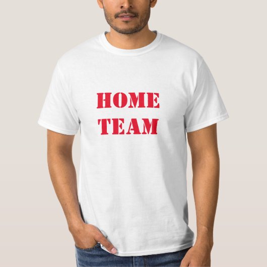 Thuisploeg Rood - T-shirt (Voorkant)