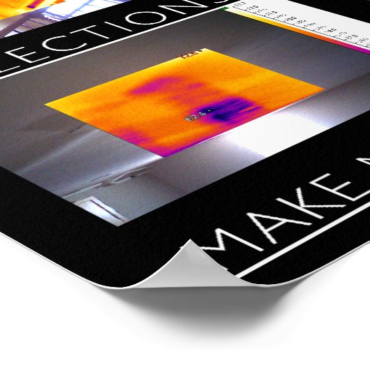 Thuisprestatietour van infraroodthermische Afbeeld Poster (Hoek)