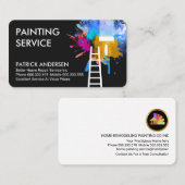 Thuisreparatieservice voor spatten visitekaartje (Voorkant / Achterkant)