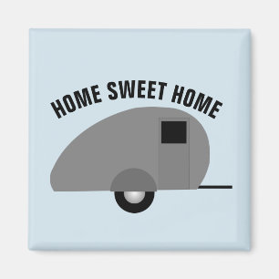 THUISSCHEMA CAMPER Trailer Magnet Magneet