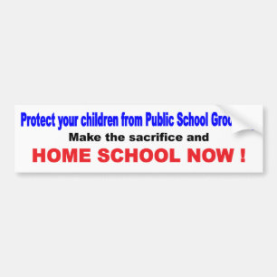 Thuisschool Bumpersticker