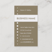 thuissleutel visitekaartje (Achterkant)