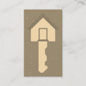 thuissleutel visitekaartje (Voorkant)