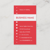 thuissleutel visitekaartje (Achterkant)