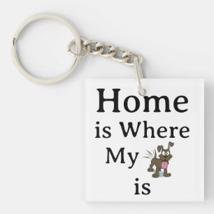 ThuisSleutelhanger Sleutelhanger