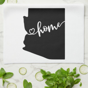 Thuisstaatoverzicht Heart Arizona Kitchen Towel Theedoek