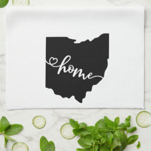 Thuisstaatoverzicht Heart Ohio Theedoek