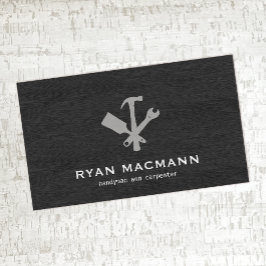 Thuisverbetering handyman / Carpenter Tools Visitekaartje