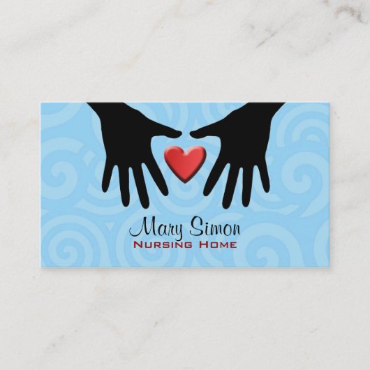 Thuisverpleging Visitekaartjes (Voorkant)