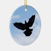 Thuisversiering van duif keramisch ornament (Rechts)