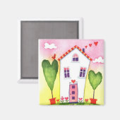 thuiszoet magneet (Voorkant / Achterkant)