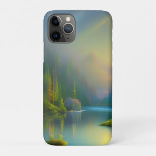 Thuiszoet startpunt in de bossen iPhone 11 pro hoesje