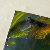 Thuiszoet startpunt in de bossen strandlaken (In situ)