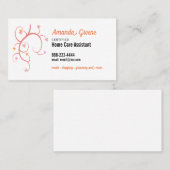 Thuiszorgverlener Visitekaartje (Voorkant / Achterkant)