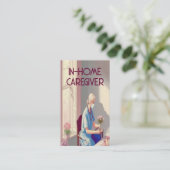 Thuiszorgverlener Visitekaartje (Staand voorkant)