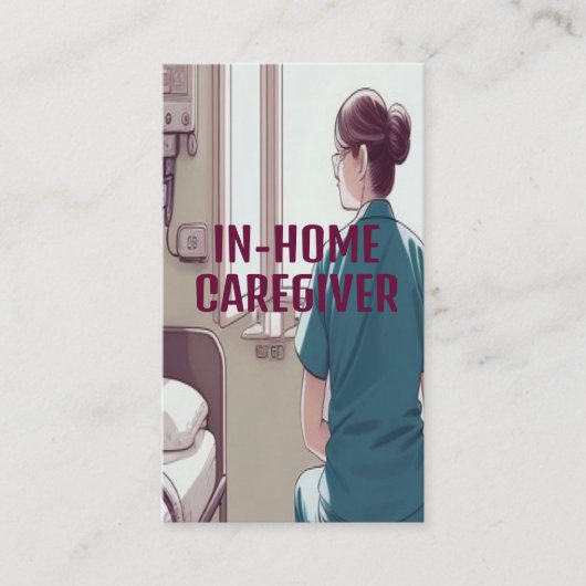 Thuiszorgverlener Visitekaartje (Voorkant)