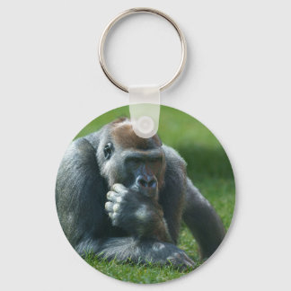 Thumb Sucking Gorilla Sleutelhanger