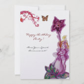 THUMBELINA 2,roze paars wit ijs metallisch Kaart (Achterkant)