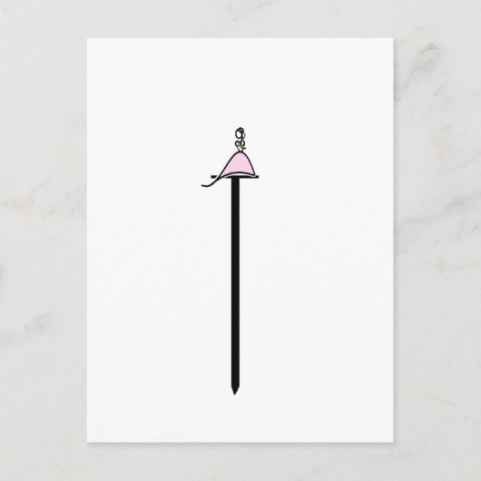 Thumbelina Briefkaart (Voorkant)