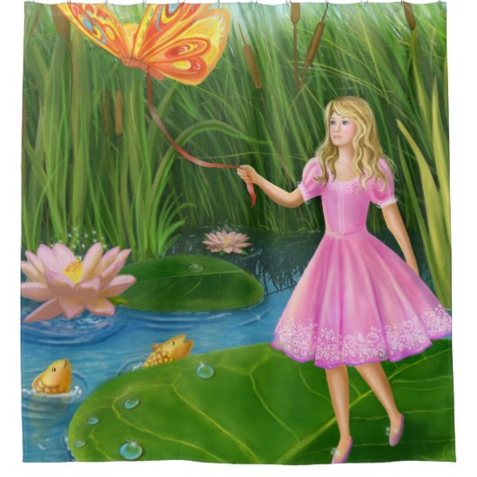 Thumbelina Douchegordijn (Voorkant)