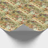 Thumbelina en Prince Wedding,  feiharde tales Cadeaupapier (Hoek)