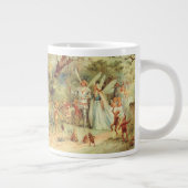 Thumbelina en Prince Wedding,  feiharde tales Jumbo Mok (Rechts)