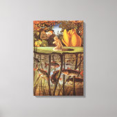  Thumbelina Fairy Tale, Eleanor Vere Boyle Canvas Afdruk (Voorkant)