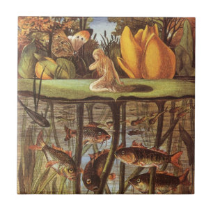  Thumbelina Fairy Tale, Eleanor Vere Boyle Tegeltje