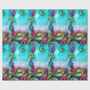 THUMBELINA SLAPEN TUSSEN ROZEN VERLATEN CADEAUPAPIER