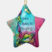 THUMBELINA STAR DEUR HANGER KERAMISCH ORNAMENT (Links)