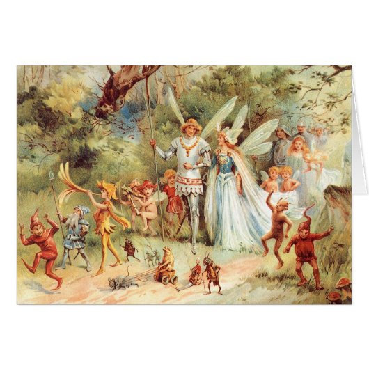 Thumbelina's bruiloft in het bos (Voorkant Horizontaal)