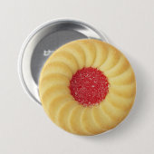 Thumbprint Cookie National Cookie Day Ronde Button 7,6 Cm (Voorkant /achterkant)