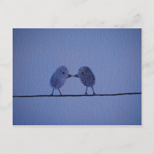 Thumbprint Lovers Briefkaart
