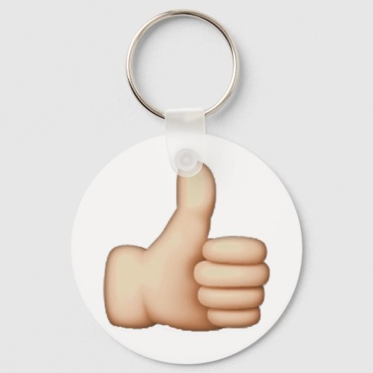 Thumbs Up - Emoji Sleutelhanger (Voorkant)