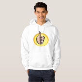 Thumbs Up Gesture Hoodie (Voorkant volledig)