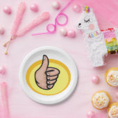 Thumbs Up Gesture Papieren Bordje (Feest)