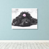 Thumperportret Canvas Afdruk (Insitu (Houten vloer))