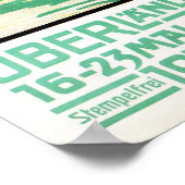 THUN OBERLAND SCHUTZENFEST SWITZERLAND  POSTER (Hoek)