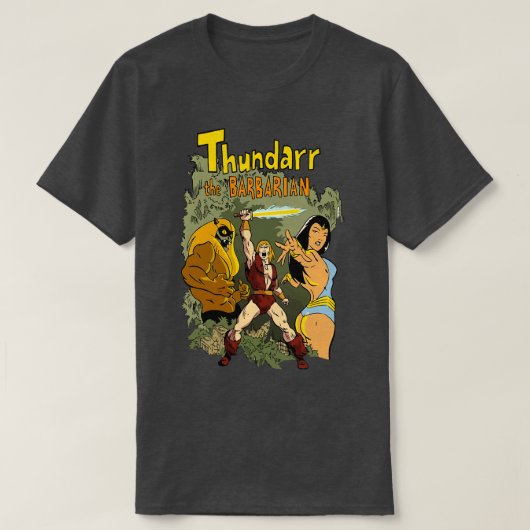Thundarr de barbaar t-shirt (Design voorkant)