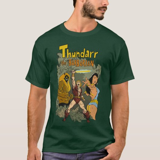 Thundarr de Barbaar T-shirt (Voorkant)
