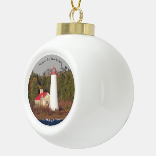 Thunder Bay Island Light ornament (Rechts)