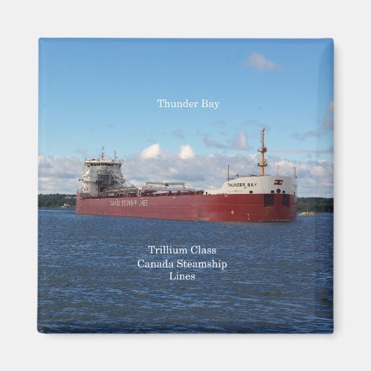 Thunder Bay magnet Magneet (Voorkant)