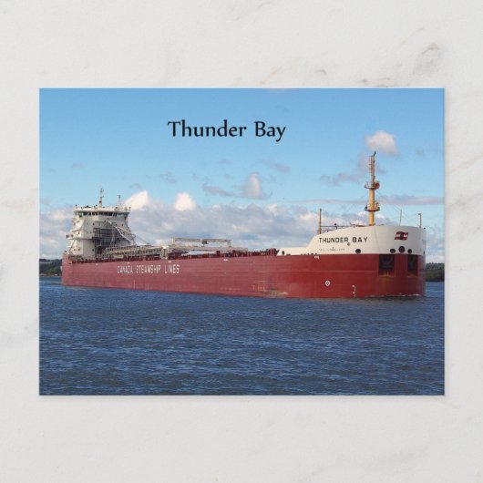 Thunder Bay-postkaart Briefkaart (Voorkant)