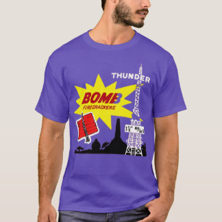 Thunder Bomb Retro  Vuurwerk T-shirt
