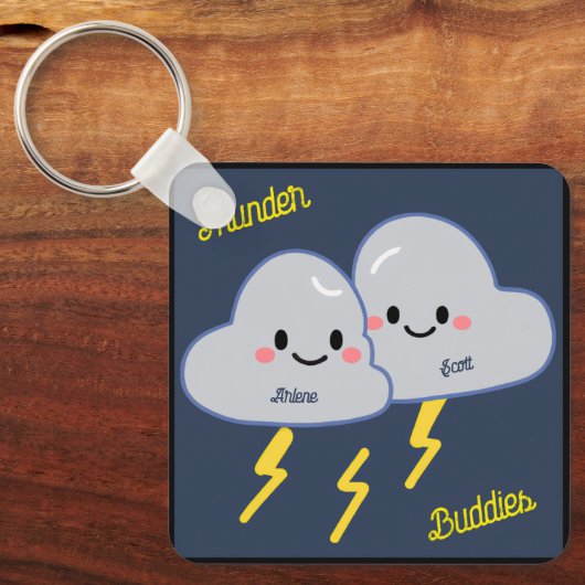 Thunder Buddies Customized Sleutelhanger (Voorkant)