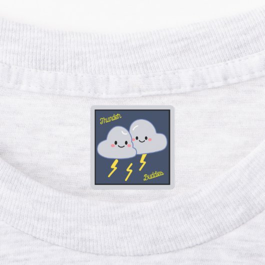 Thunder Buddies Labels (Aangebracht)