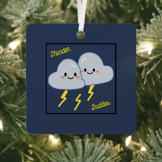 Thunder Buddies Metalen Ornament (Insitu)