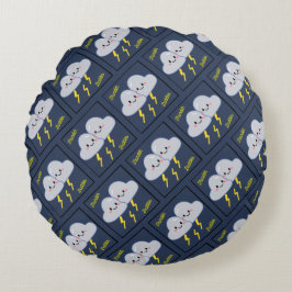 Thunder Buddies Rond Kussen