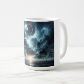 Thunder burst storm is een plotselinge koffiemok (Voorkant rechts)
